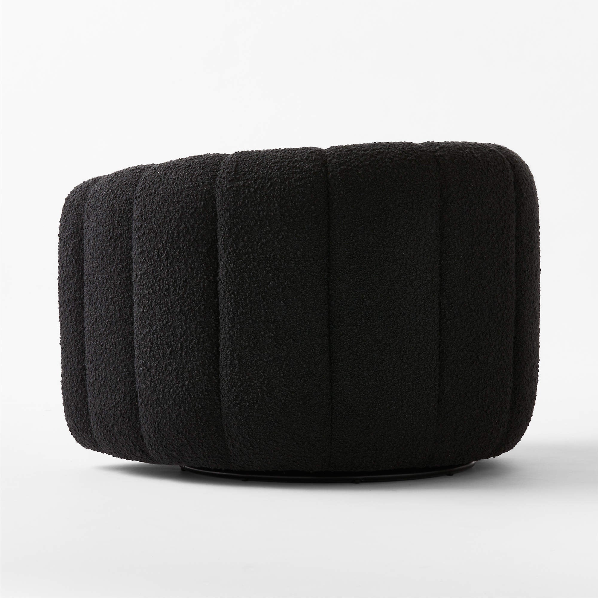 Chaise pivotante en boucle canalisée Fitz