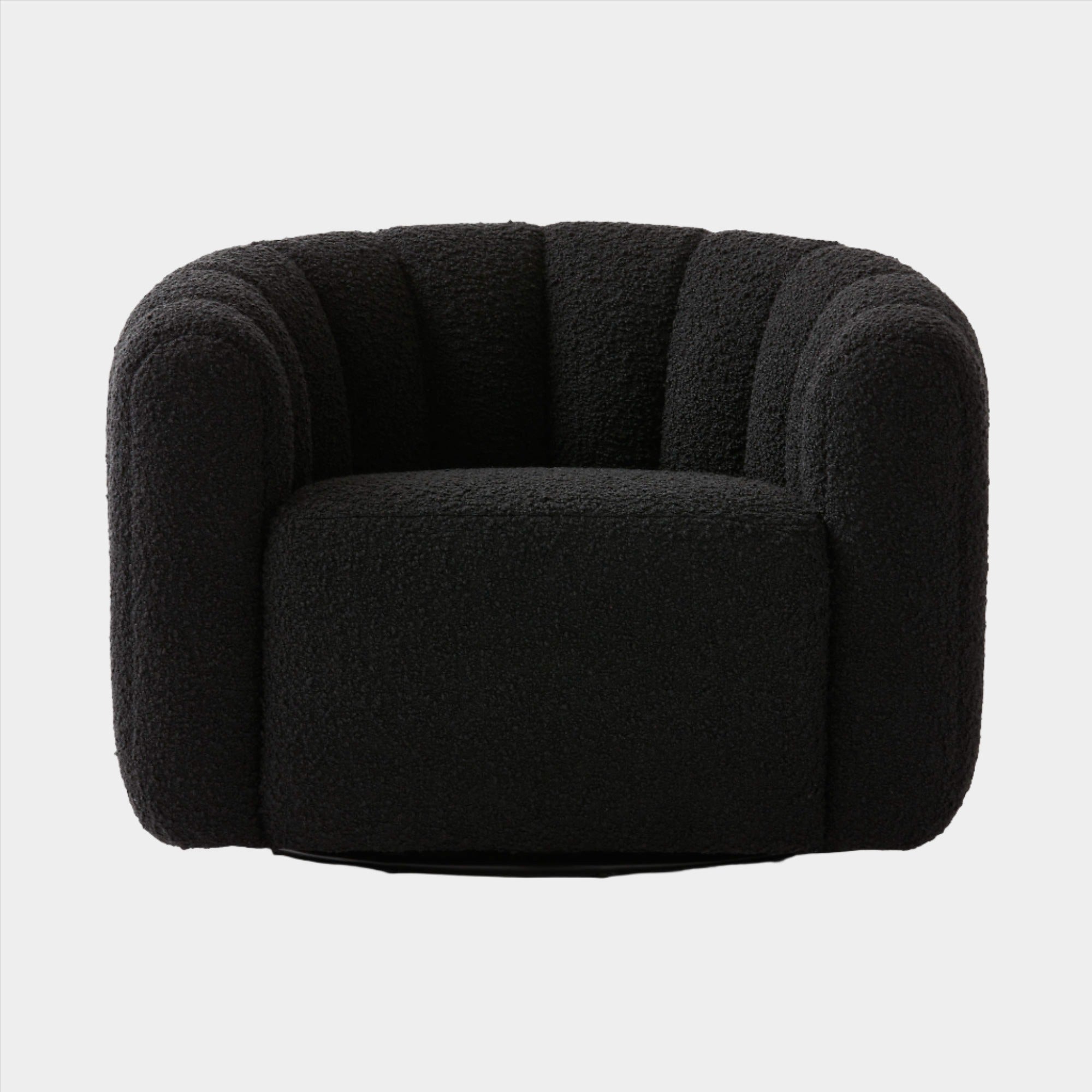 Chaise pivotante en boucle canalisée Fitz