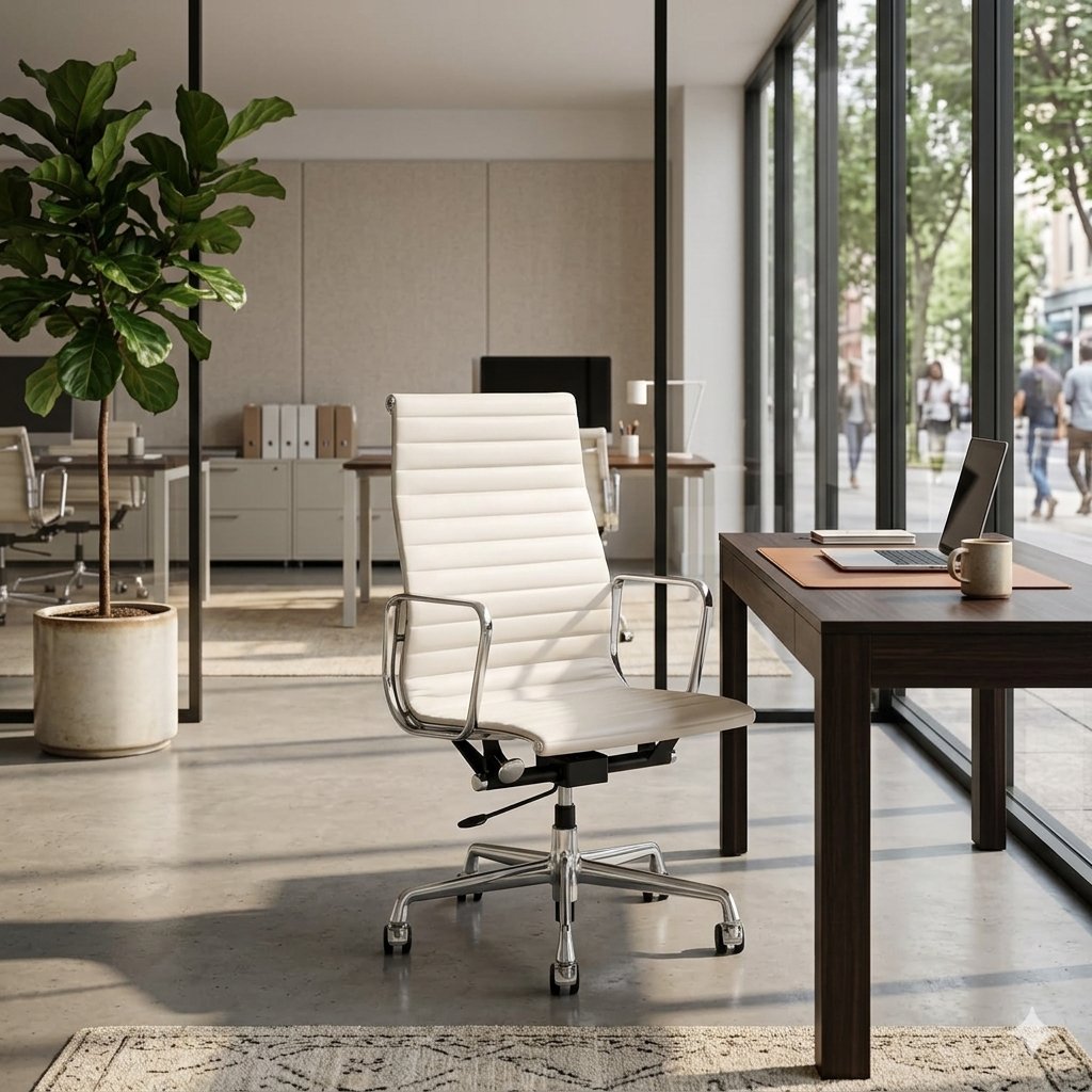 Eames Aluminum Group Chair - High Back