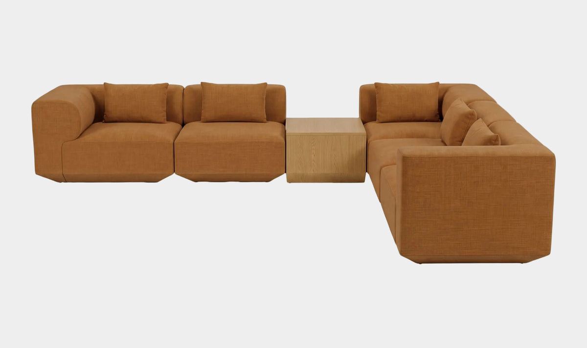 Goodwin Classic L Modular Sectional with Side Table