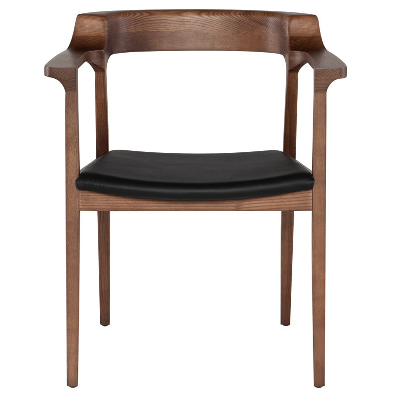 Caitlan Dining Chair (Walnut Stained Ash Frame)