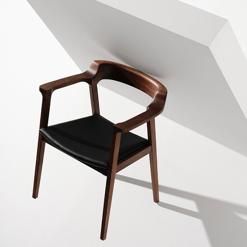 Caitlan Dining Chair (Walnut Stained Ash Frame)