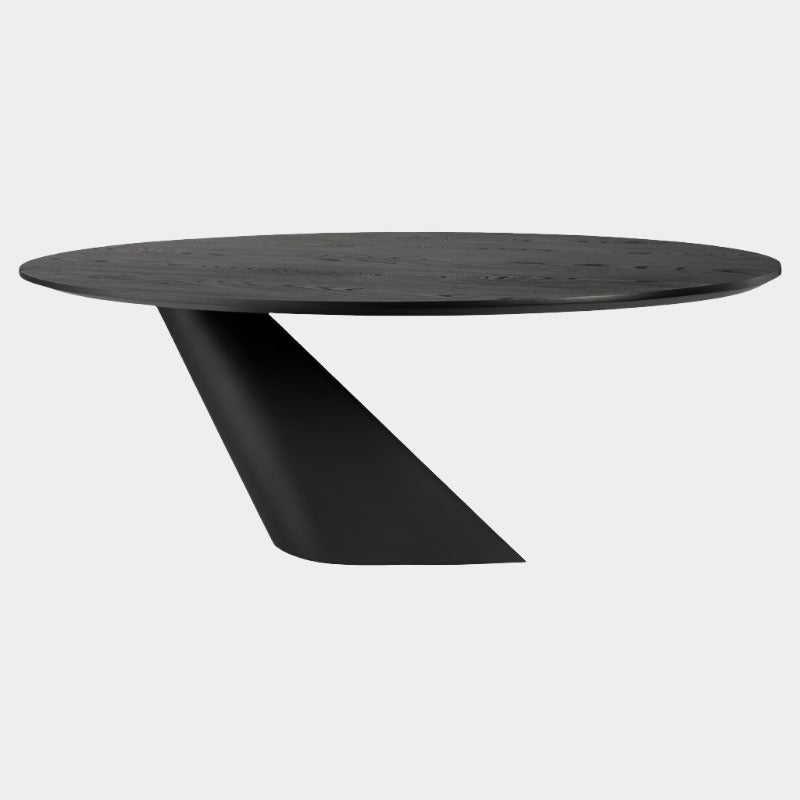 Oblo Dining Table (Onyx Veneer Top)