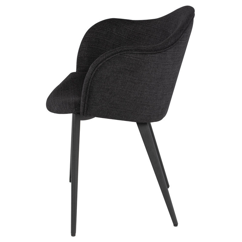 Nora Dining Chair (Titanium Steel Legs)