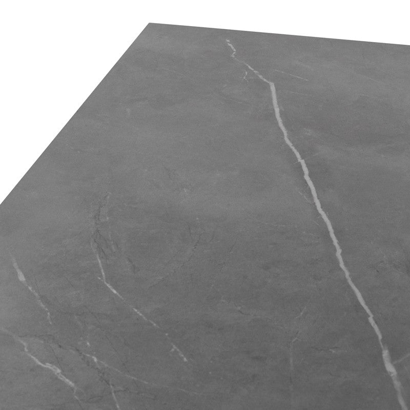 Daniele Dining Table (Grey Ceramic Top)