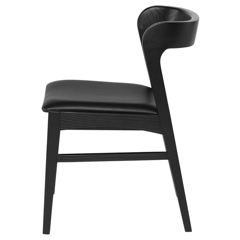 Bjorn Dining Chair (Ebonized Ash Frame)