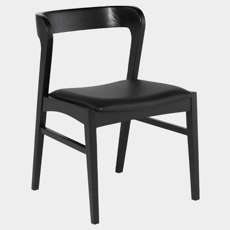 Chaise de salle à manger Bjorn (cadre en frêne noirci)