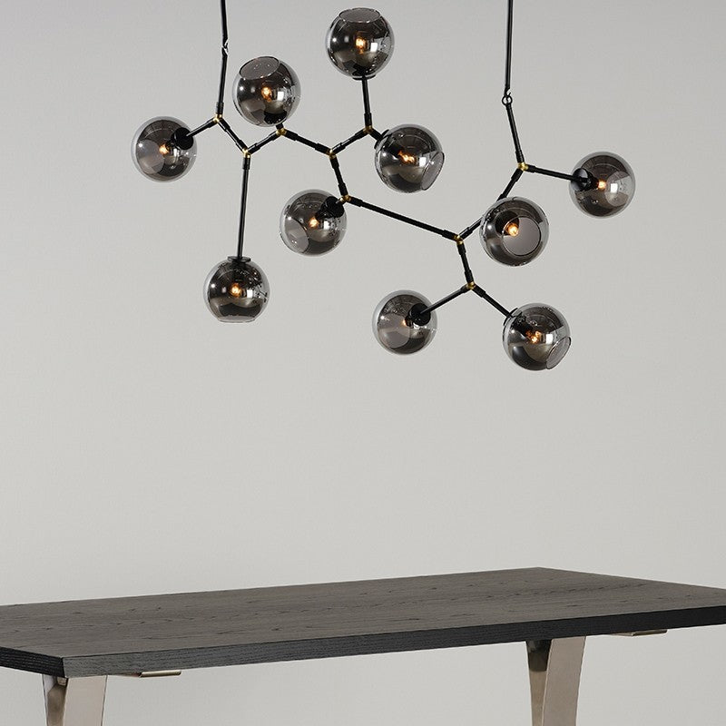 Suspension Atom - 10 lumières