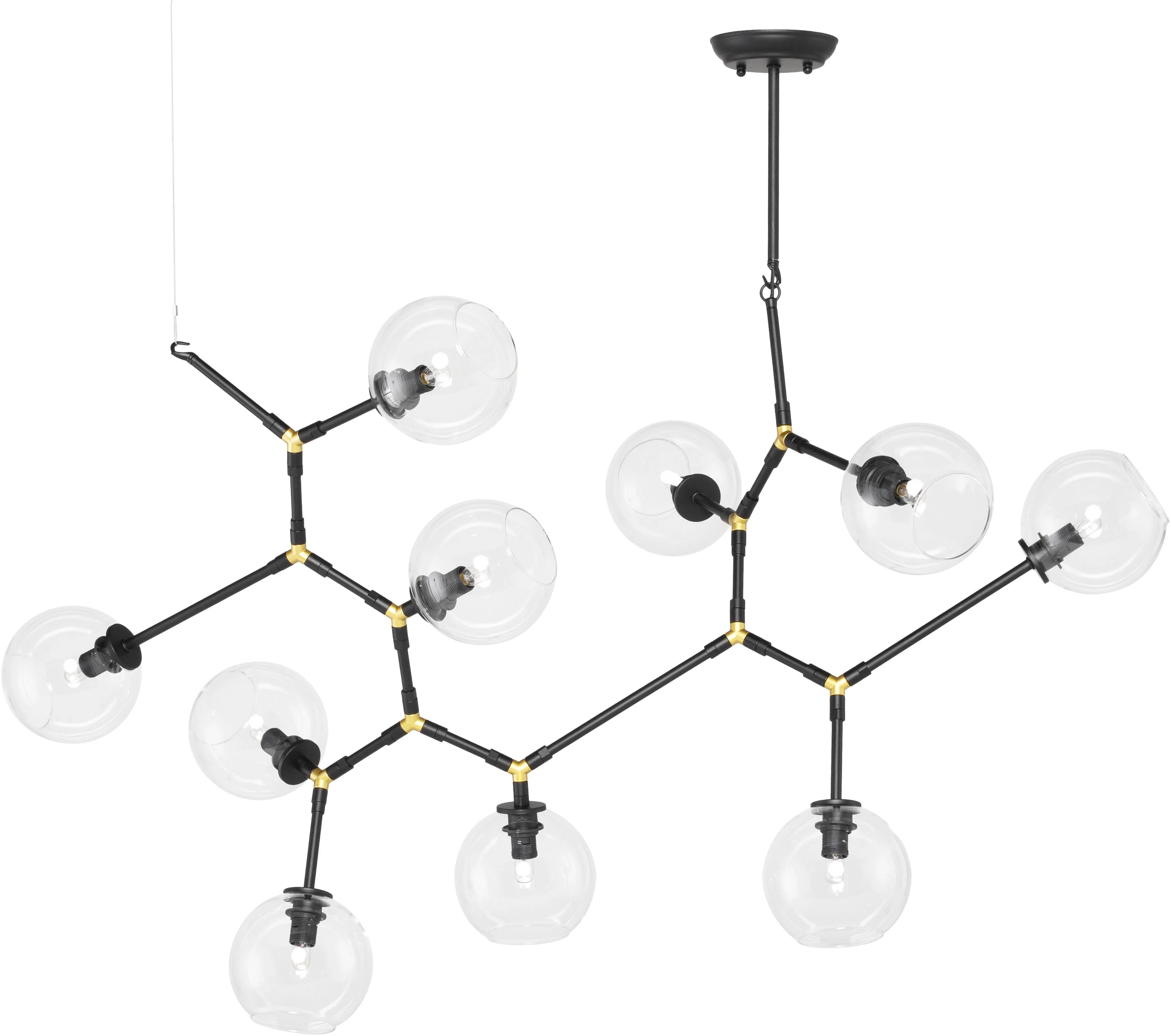 Suspension Atom - 5 lumières