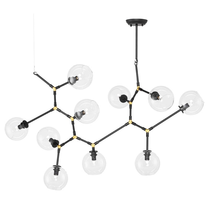 Suspension Atom - 10 lumières