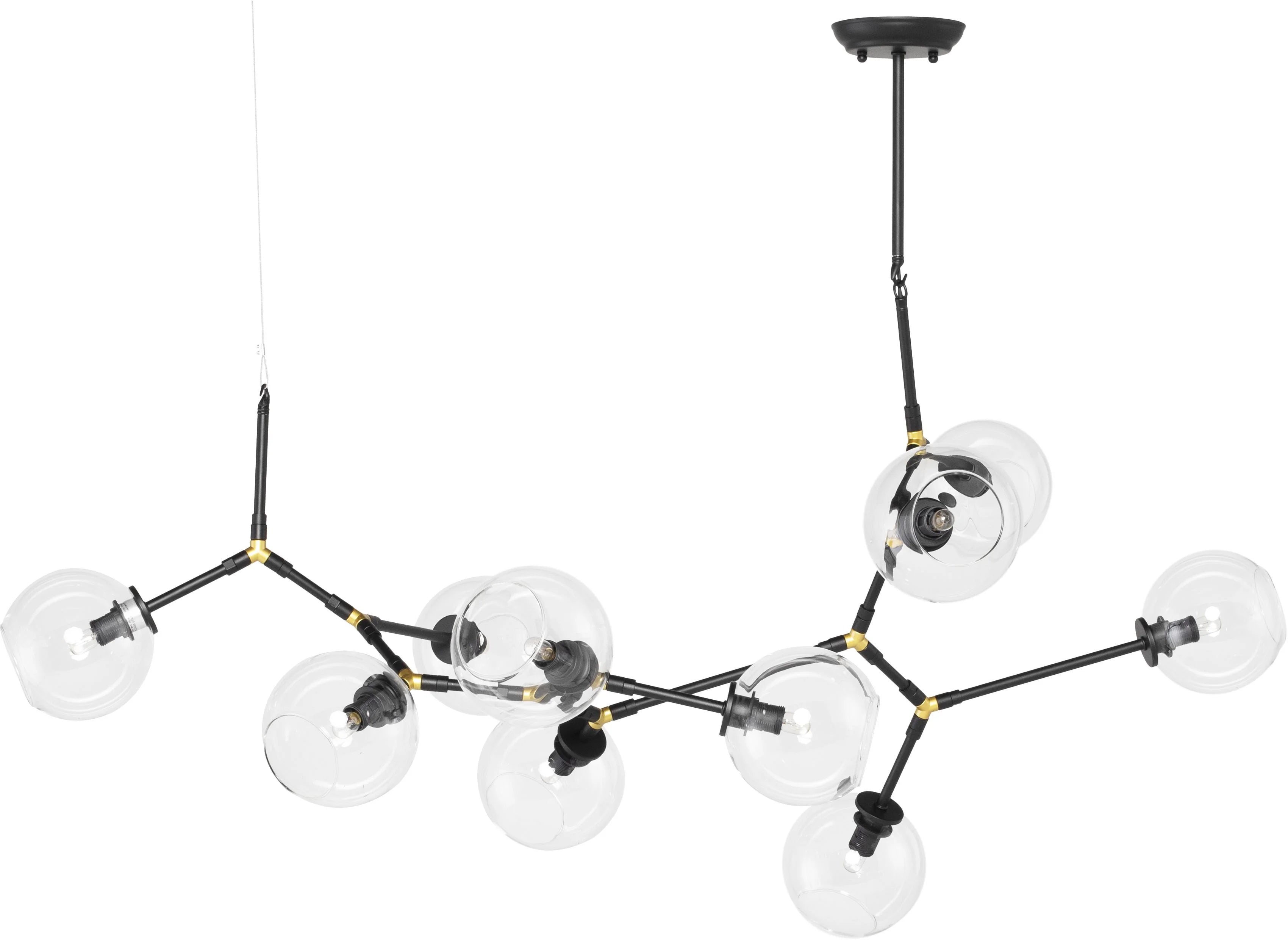 Suspension Atom - 5 lumières