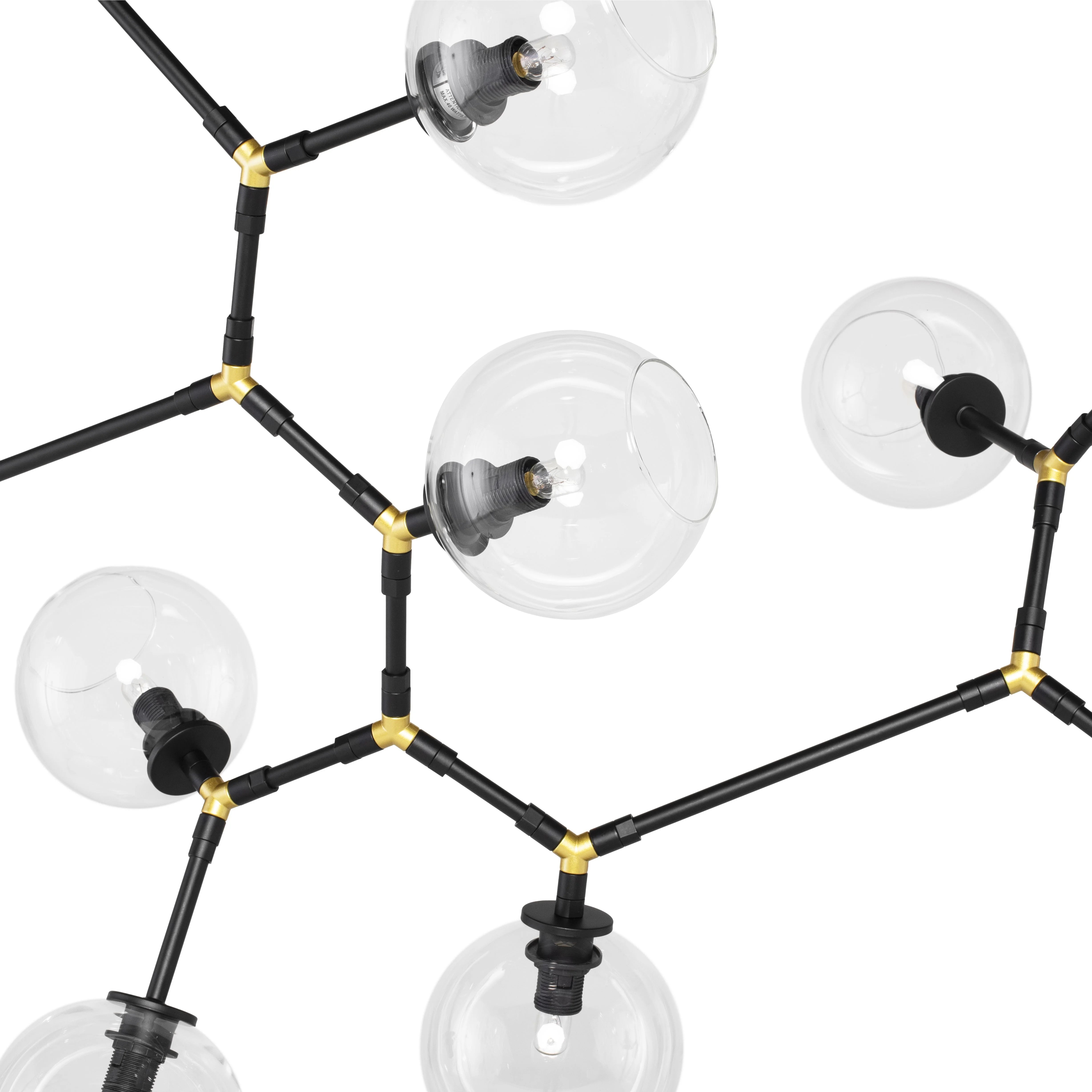 Suspension Atom - 5 lumières