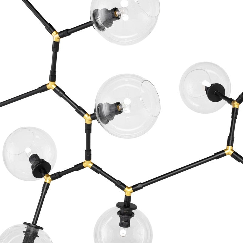 Suspension Atom - 10 lumières