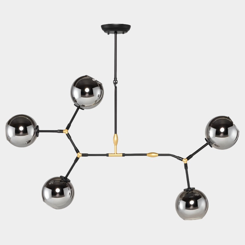 Suspension Atom - 5 lumières
