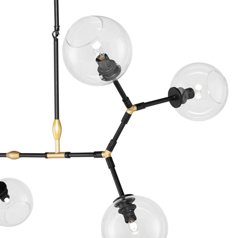 Suspension Atom - 5 lumières