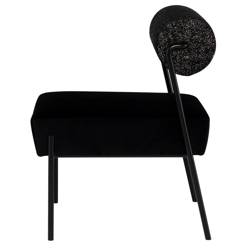 Marni Dining Chair (Matte Black Frame)