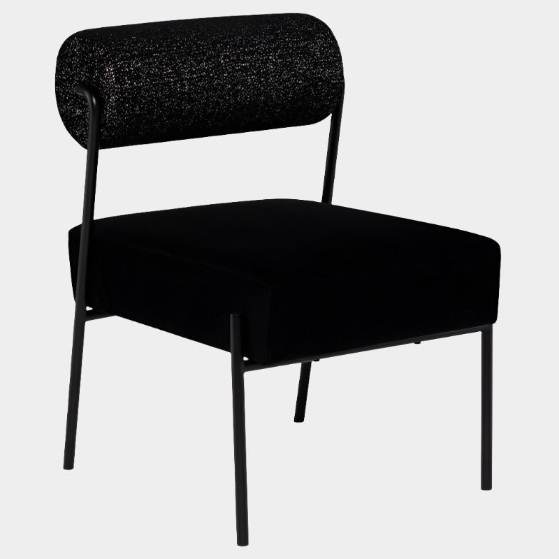Martina Chair - Black Frame / Black PU Seat main image 1