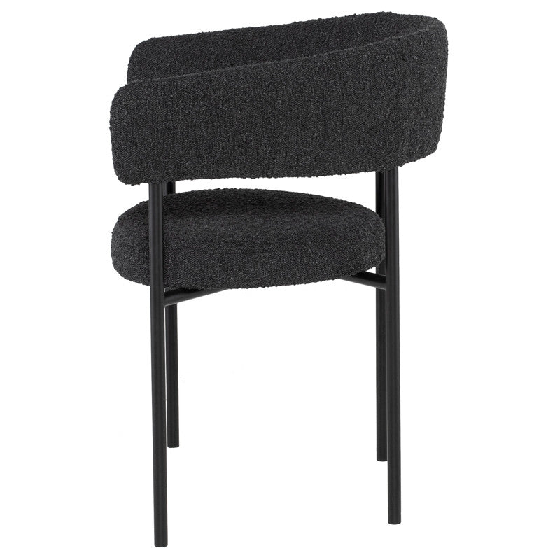 Chaise de salle à manger Cassia Boucle
