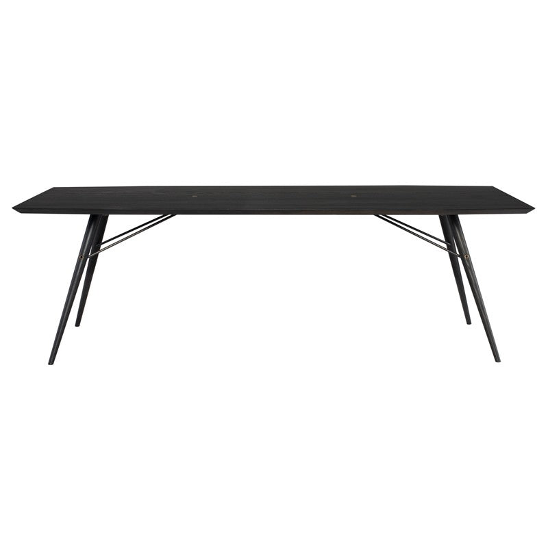 Piper Dining Table (Ebonized Oak)