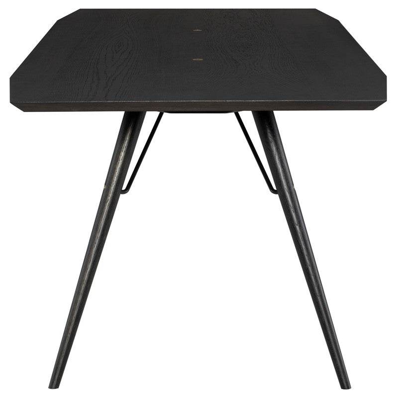 Piper Dining Table (Ebonized Oak)