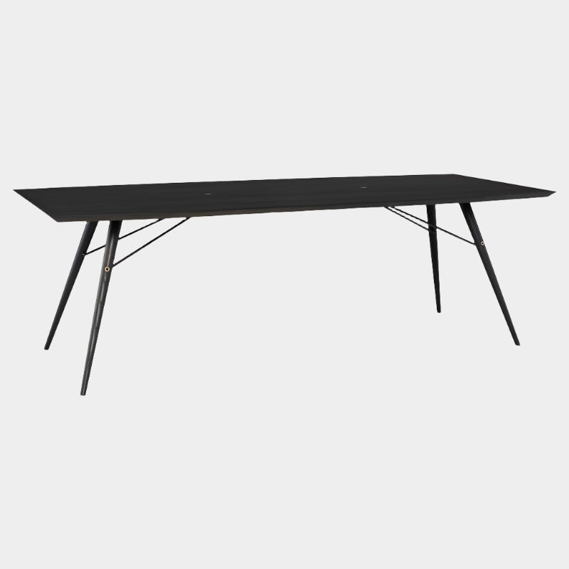 Piper Dining Table (Ebonized Oak)