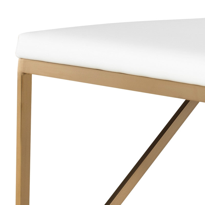 Caprice Dining Chair (Brushed Gold Frame)