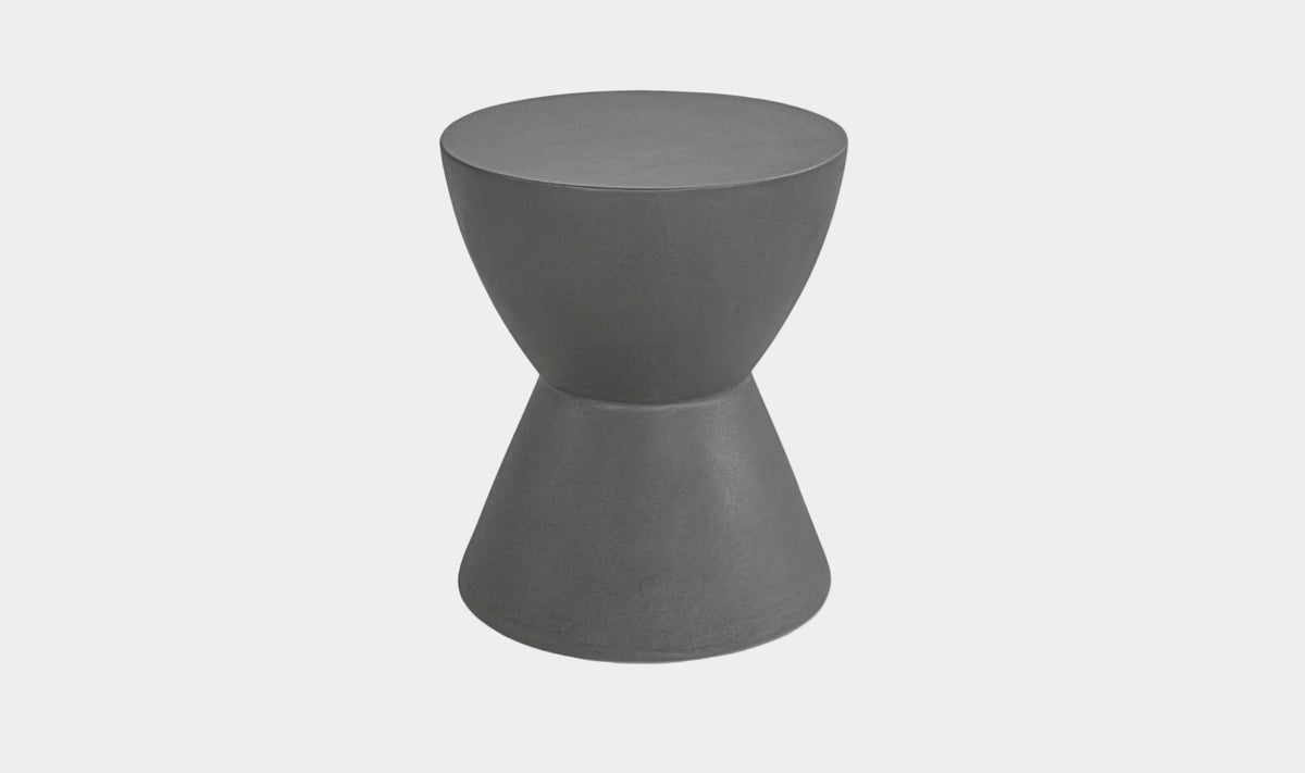 Hourglass Outdoor Stool
