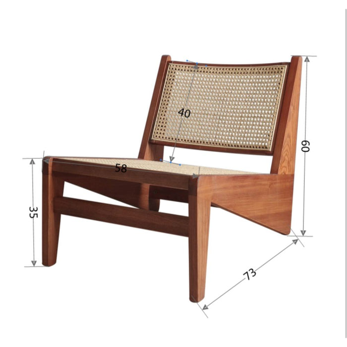 Canberra Wood Lounge Chair