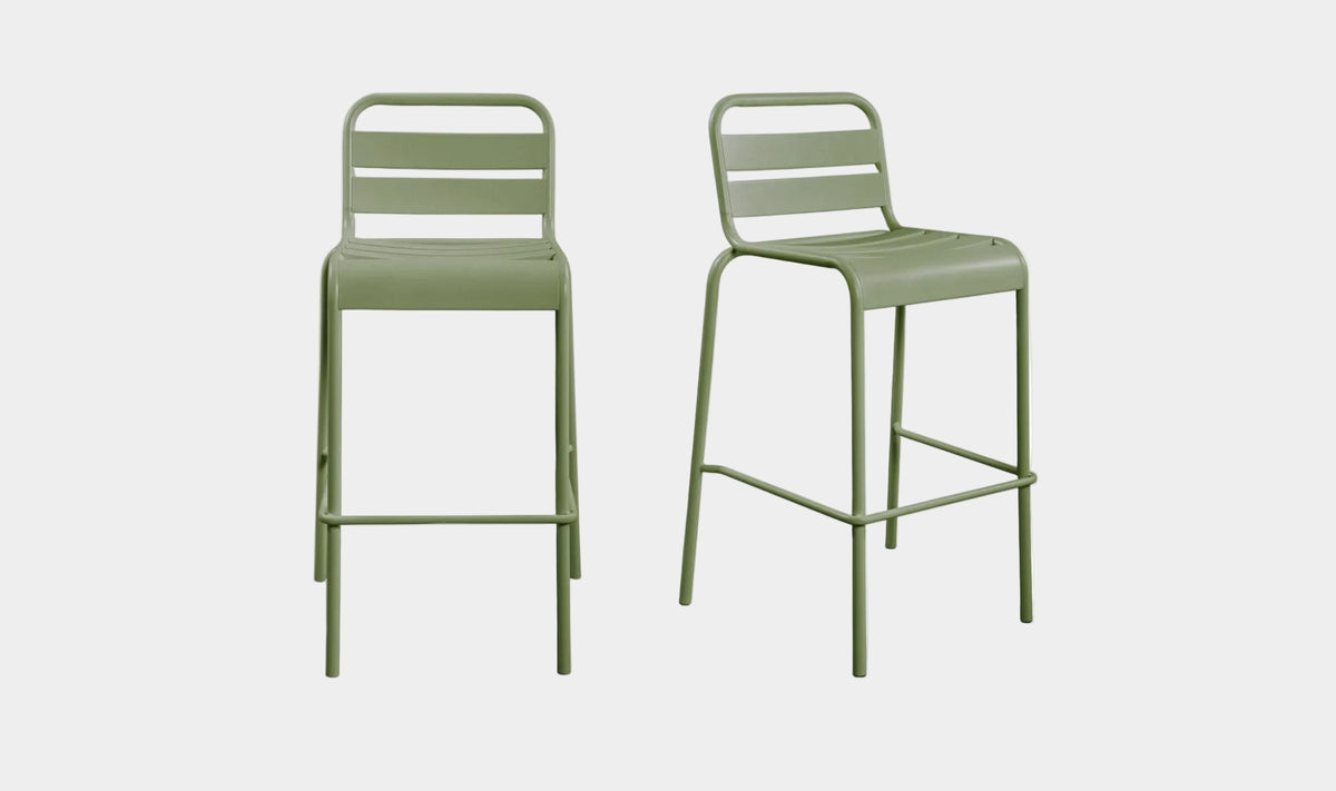 Kade Outdoor Bar Stool Set of 2