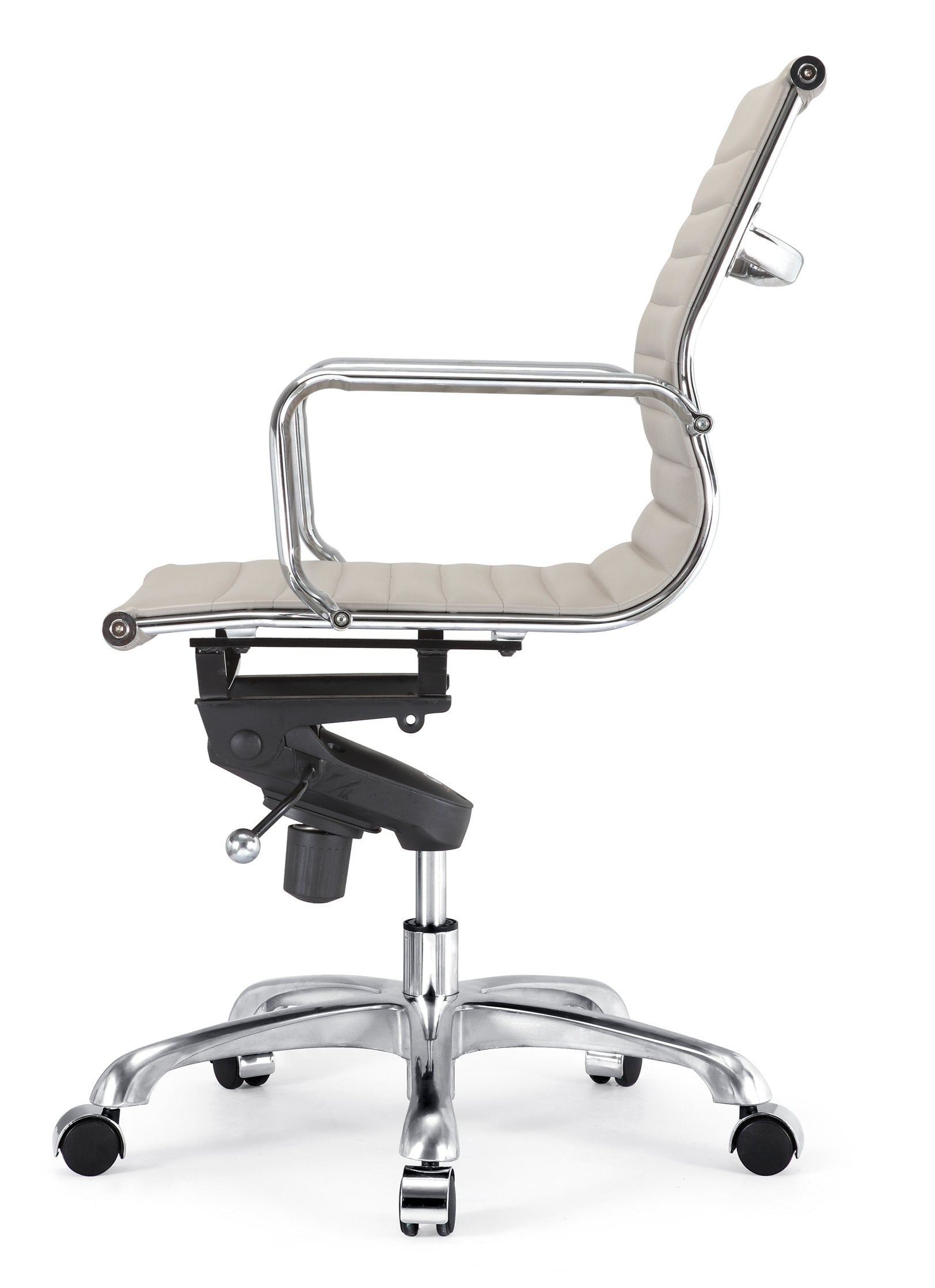 Chaise de direction Eames Aluminum Group - Dossier bas