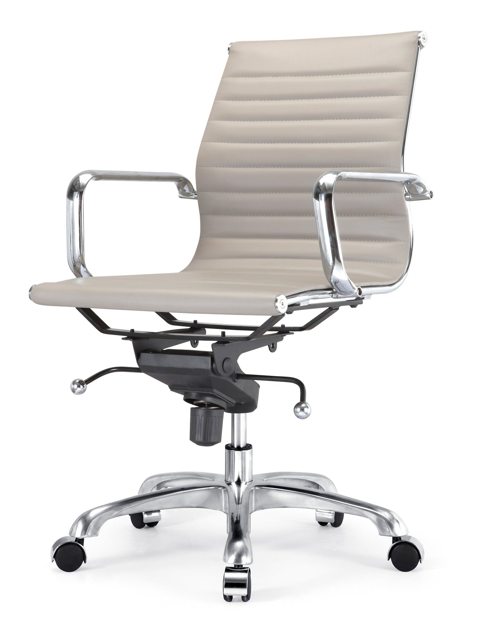 Chaise de direction Eames Aluminum Group - Dossier bas