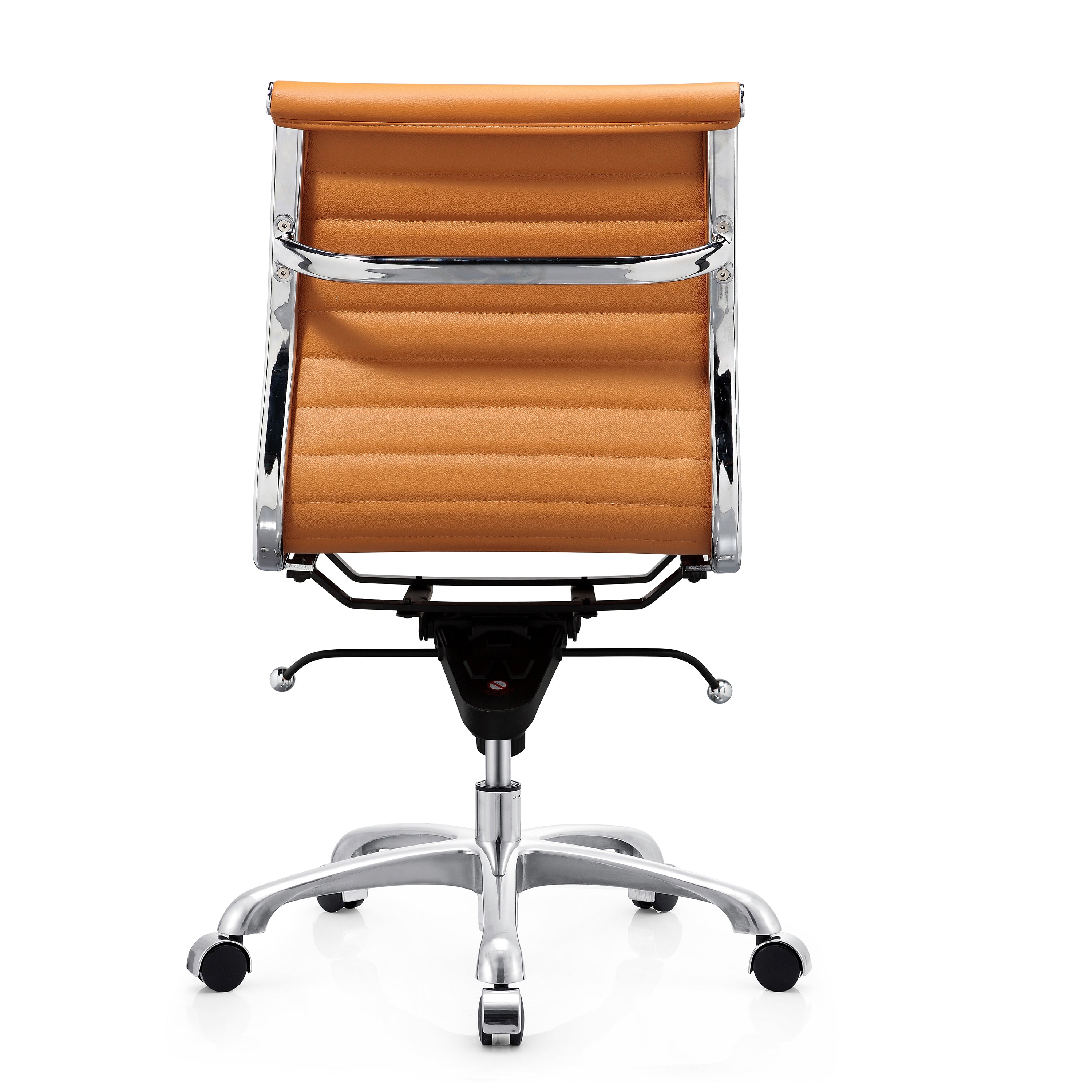 Chaise de direction sans accoudoirs Eames Aluminum Group - Dossier bas