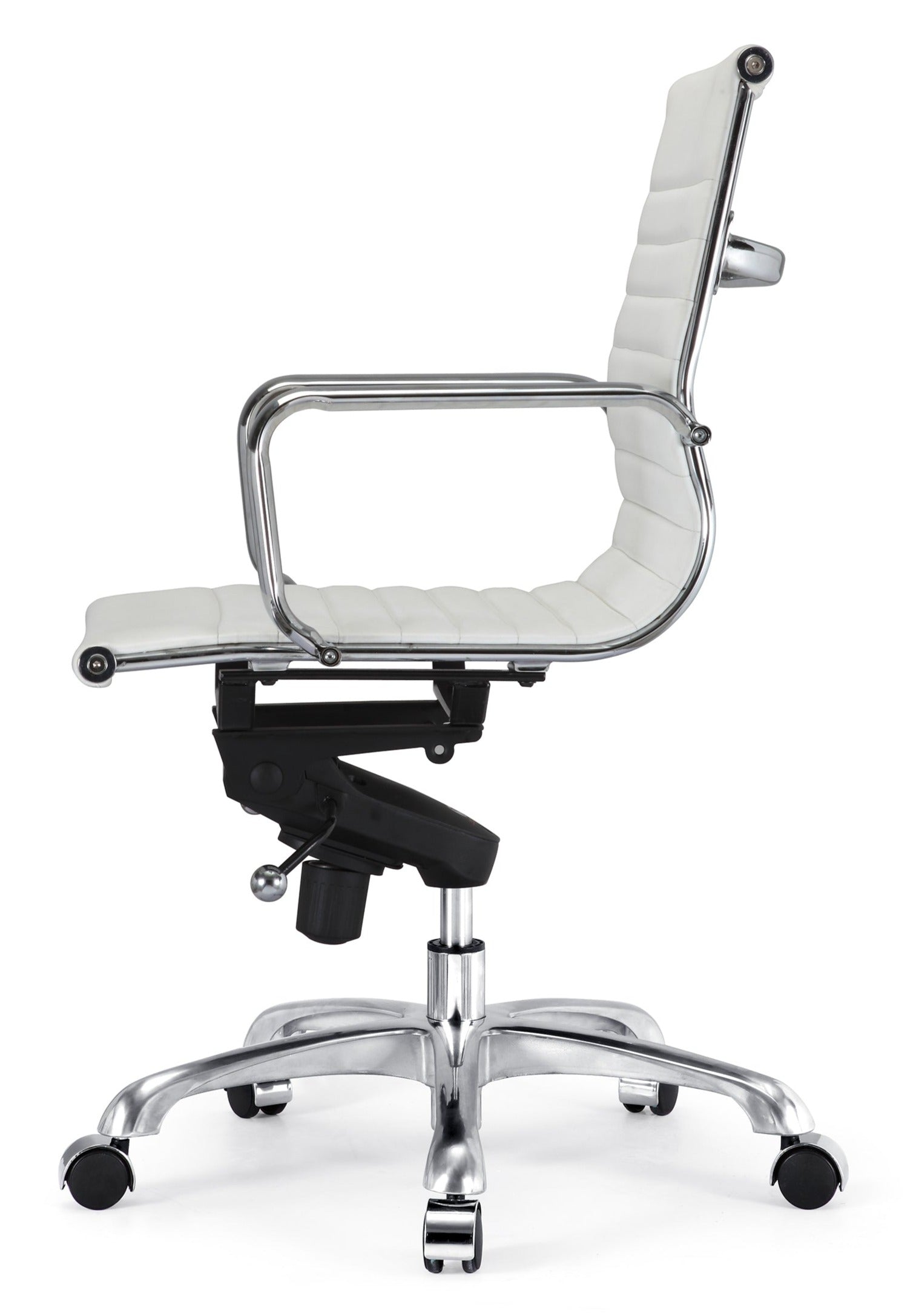 Chaise de direction Eames Aluminum Group - Dossier bas
