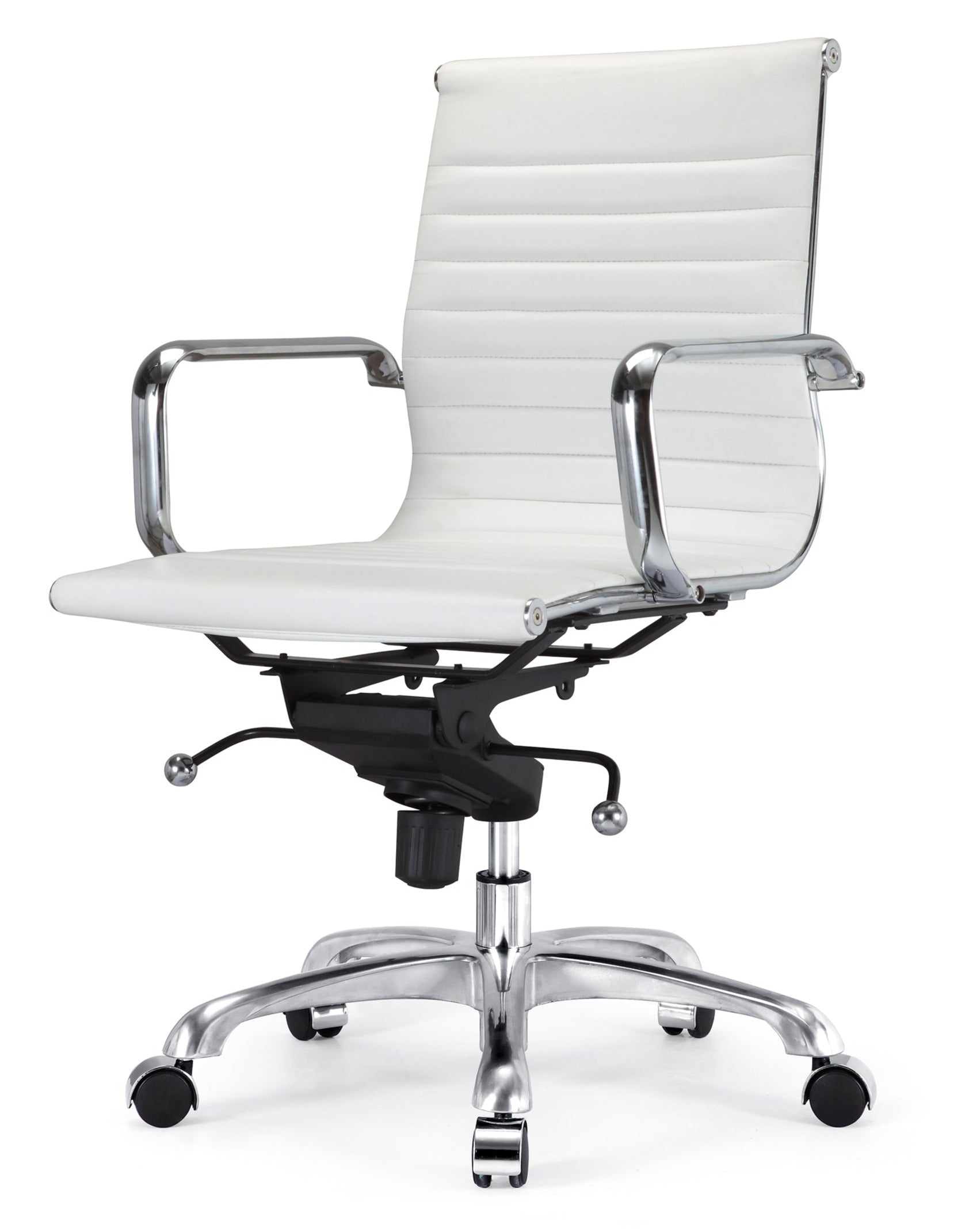 Chaise de direction Eames Aluminum Group - Dossier bas