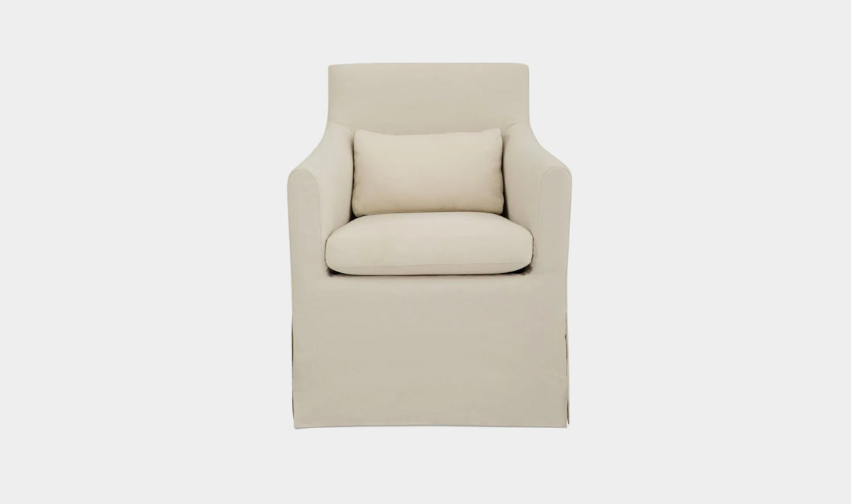 Lydia Outdoor Slipcover Dining Chair