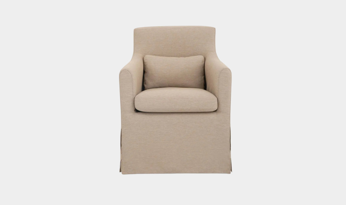 Lydia Outdoor Slipcover Dining Chair