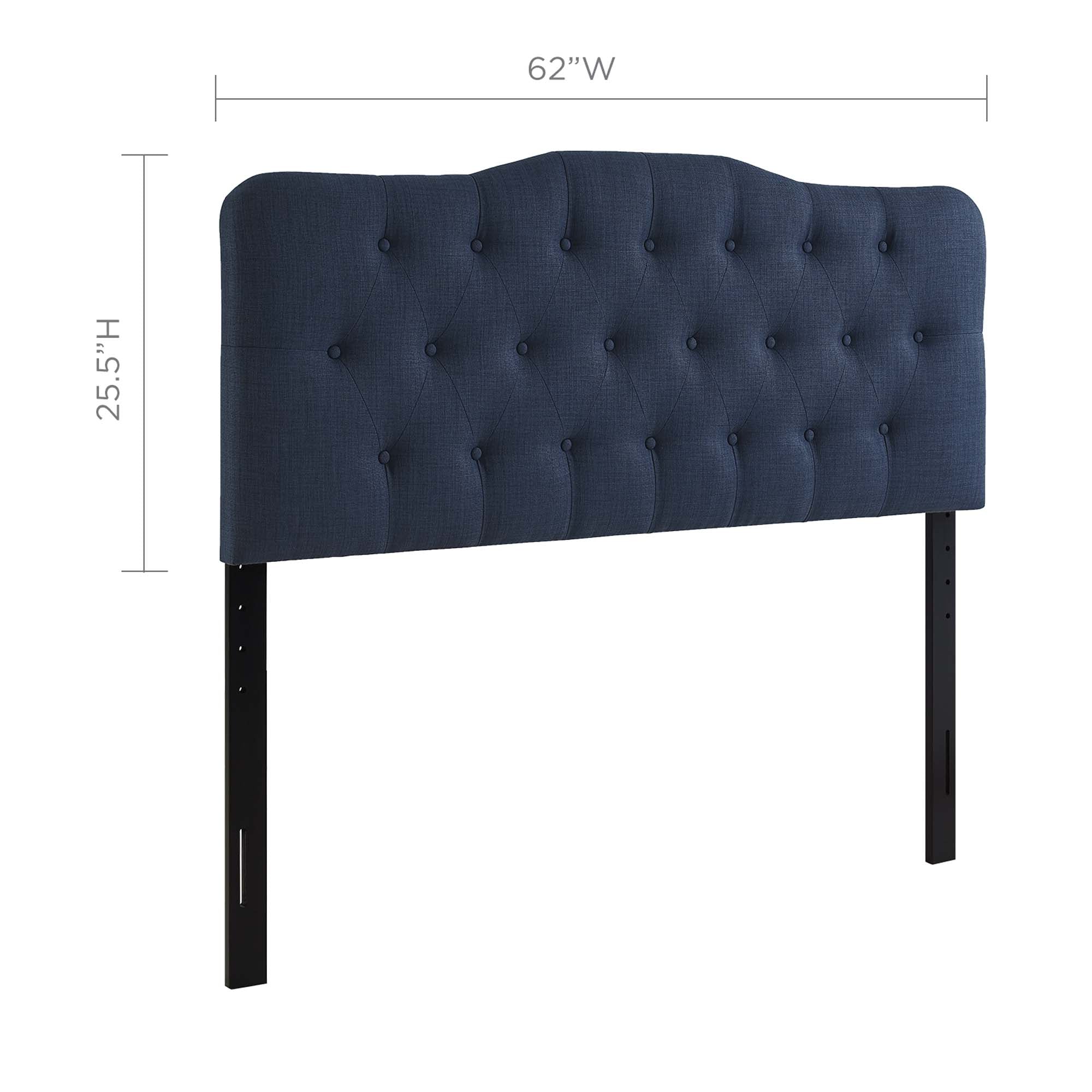 Annabel Upholstered Fabric Headboard