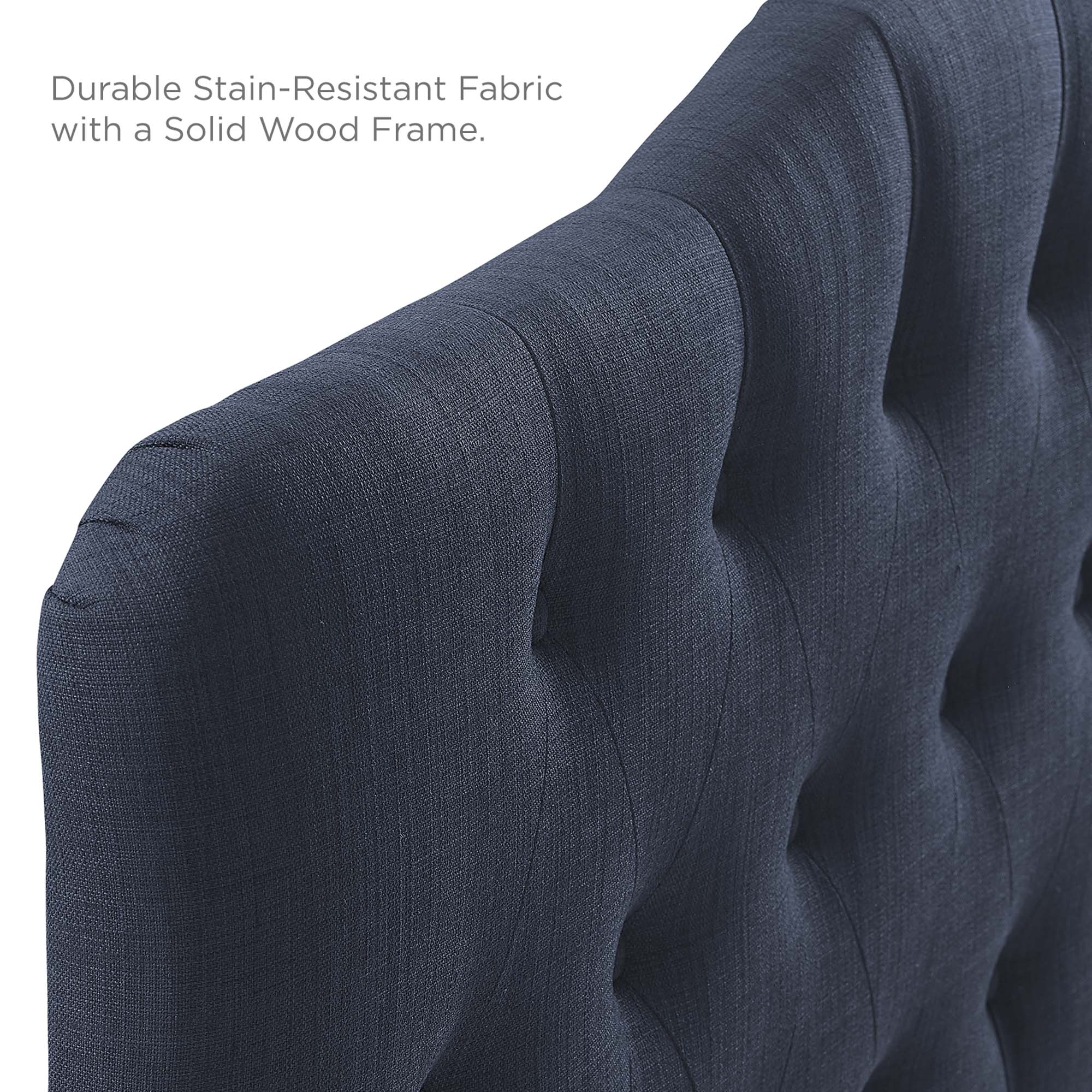 Annabel Upholstered Fabric Headboard