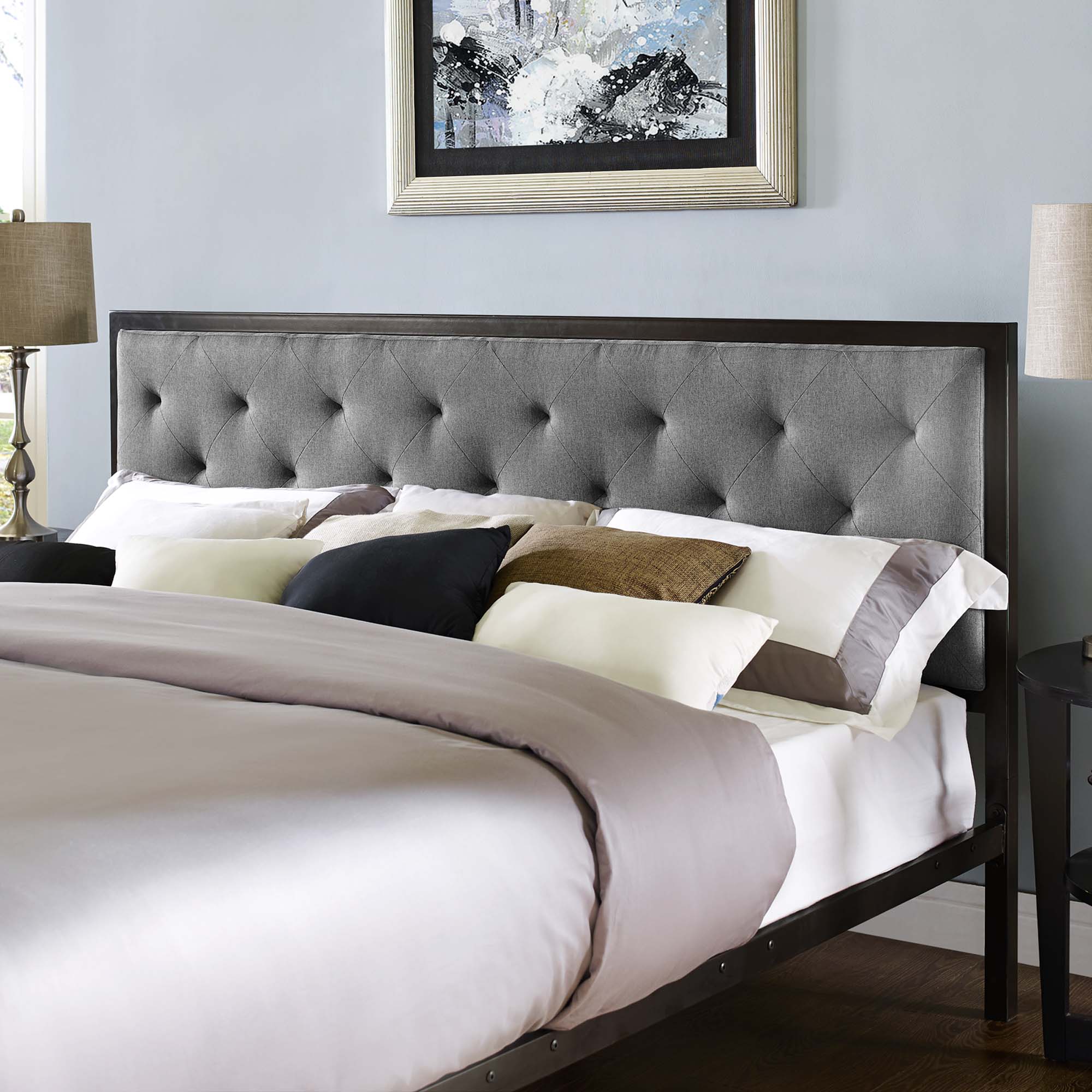 Mia Fabric Bed