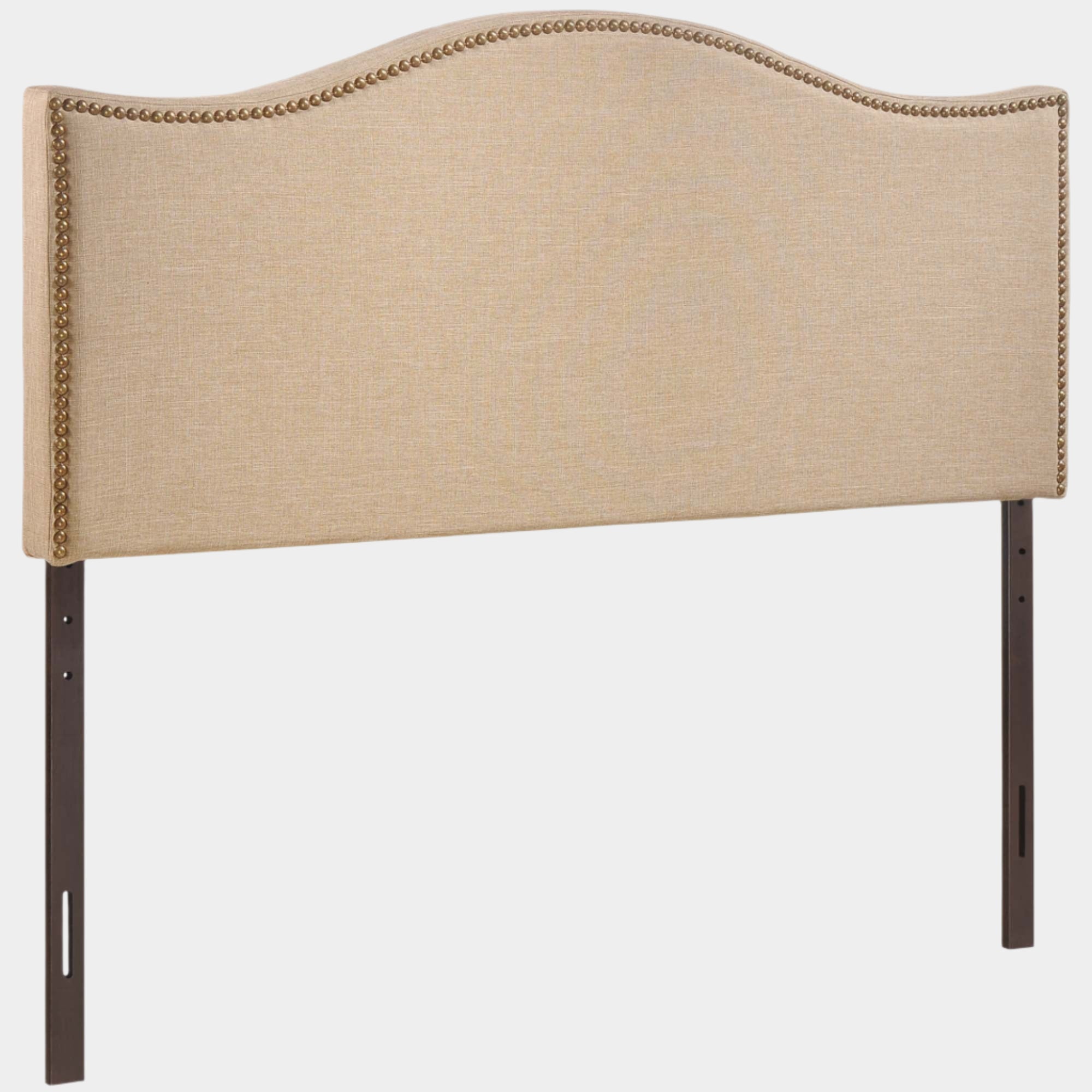 Curl Nailhead Upholstered Headboard