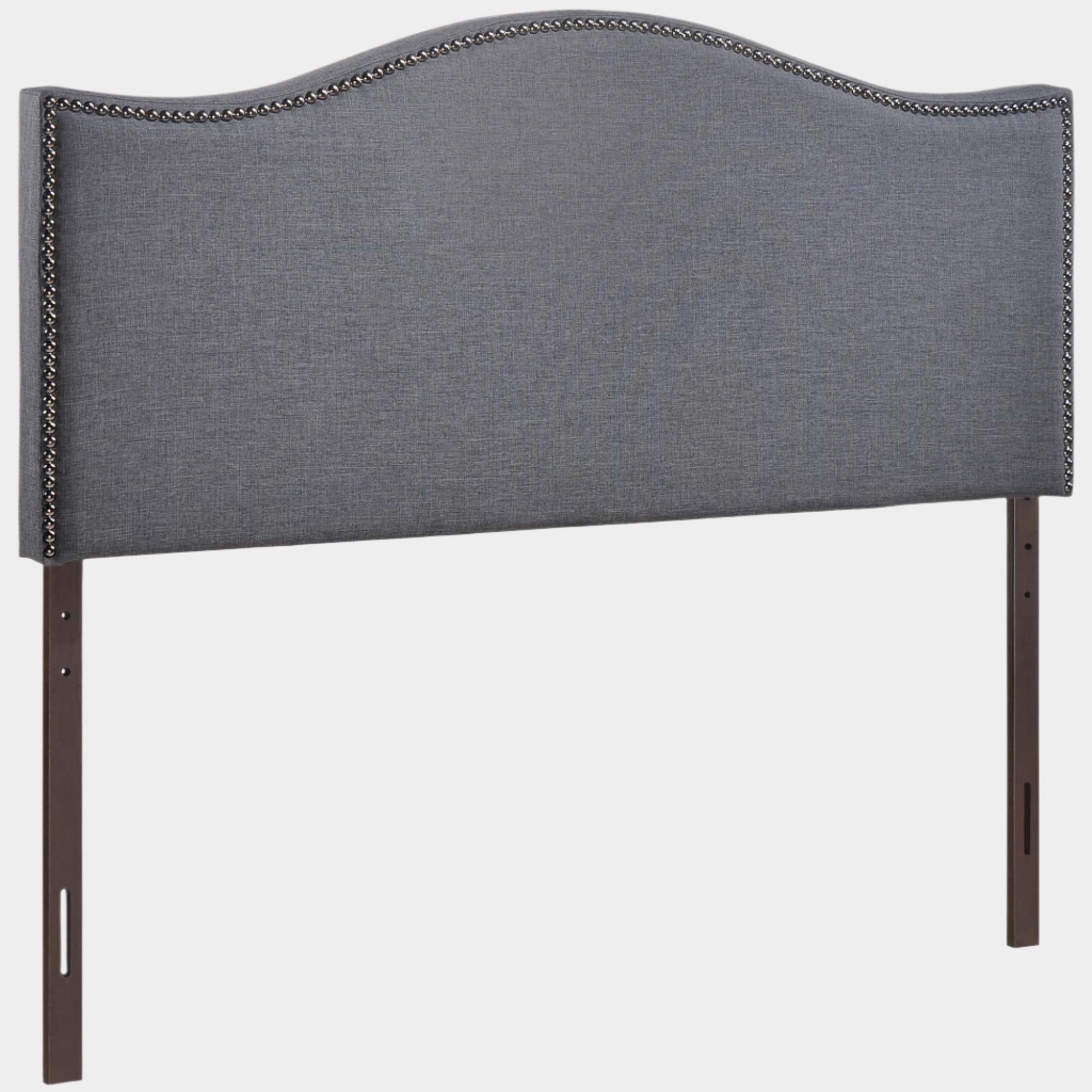 Curl Nailhead Upholstered Headboard