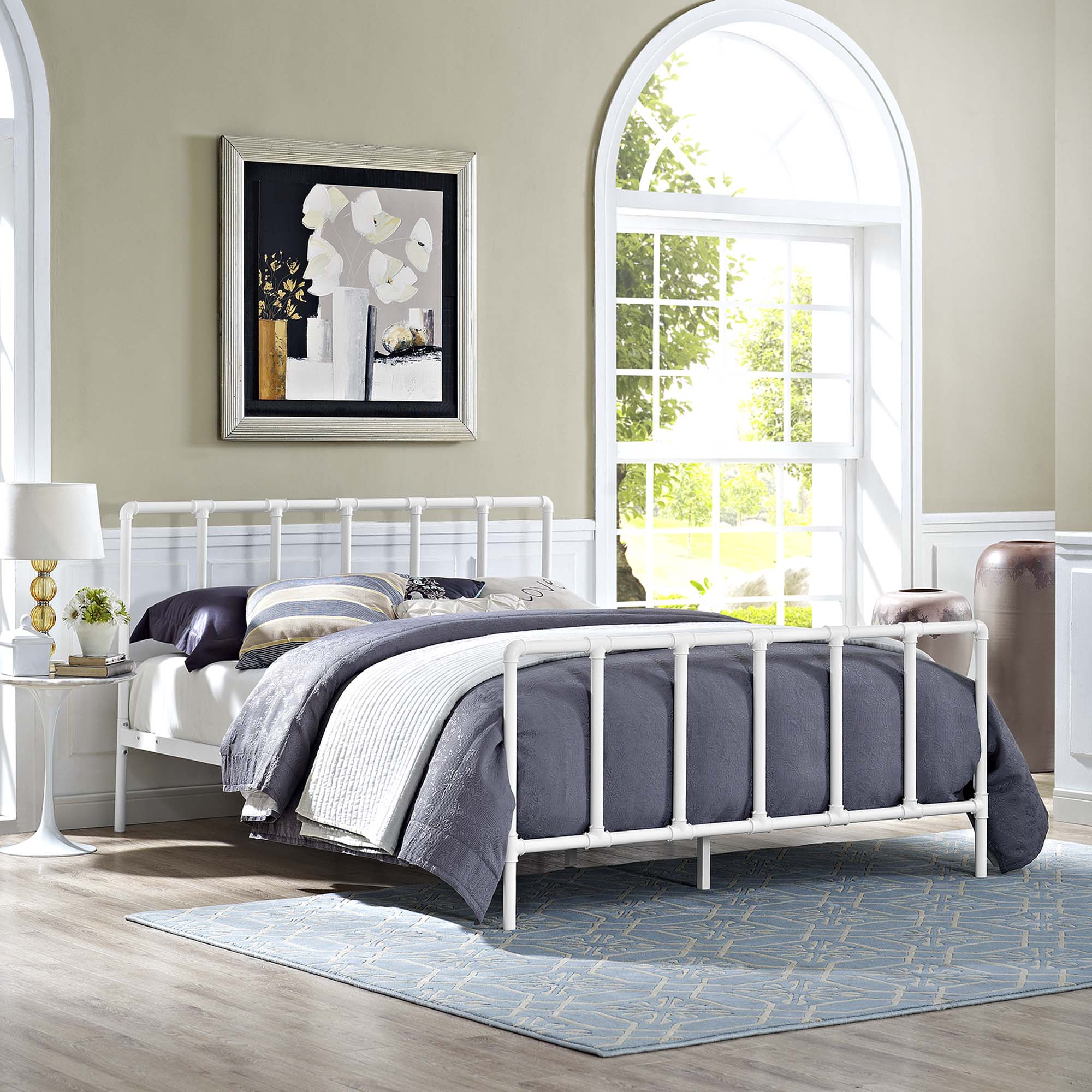 Dower Stainless Steel Bed