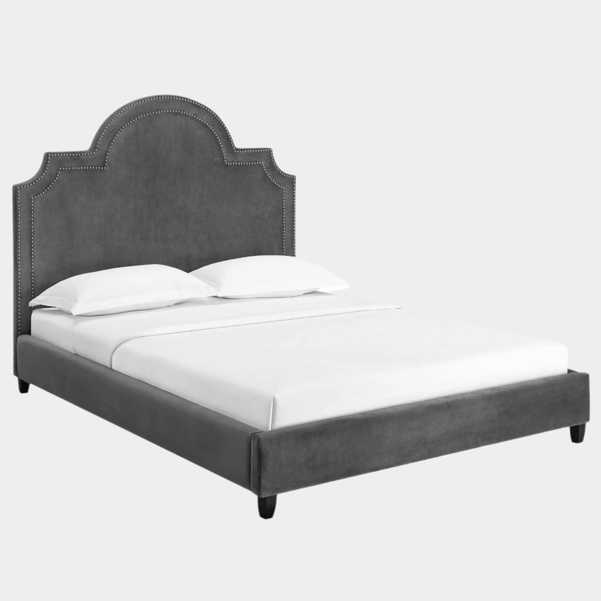 Primrose Performance Velvet Platform Bed