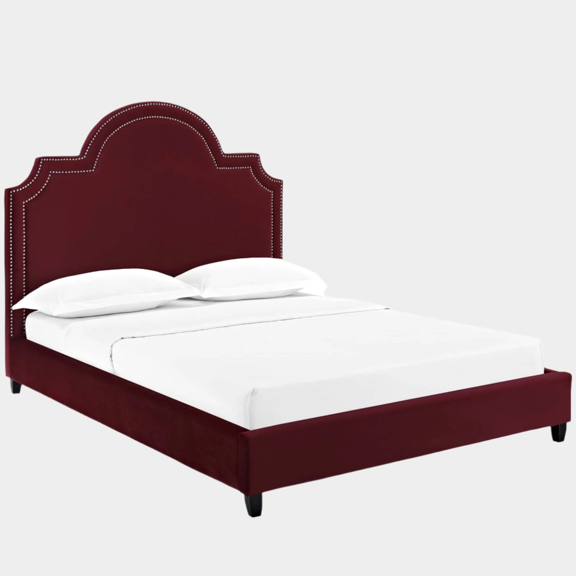 Primrose Performance Velvet Platform Bed