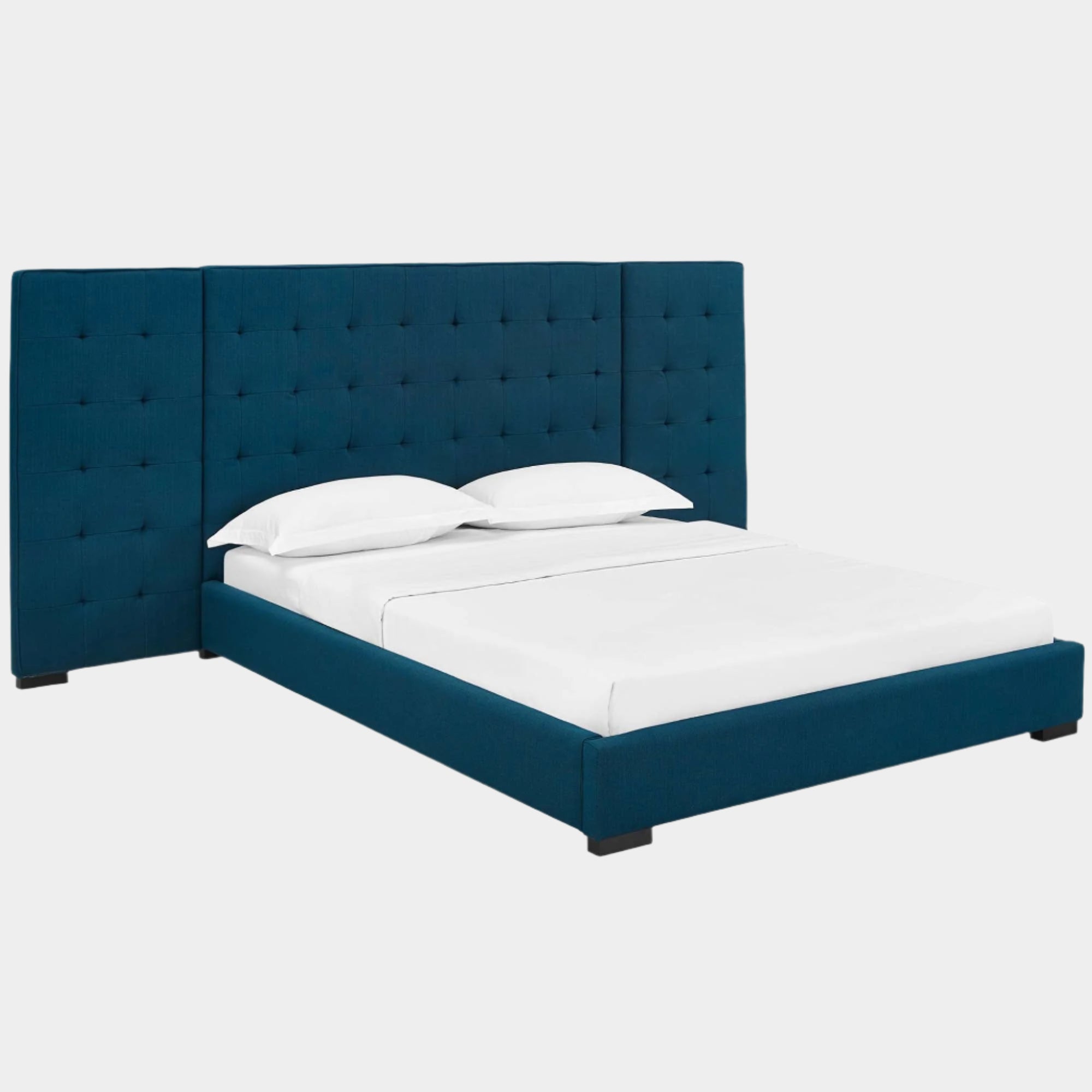 Sierra Upholstered Fabric Platform Bed