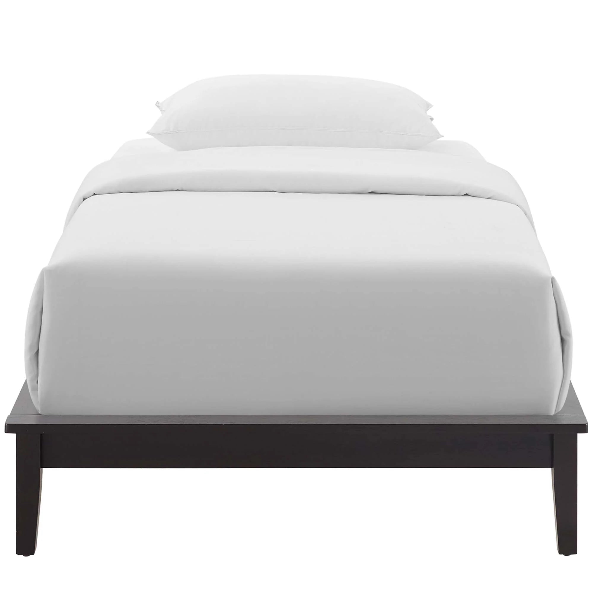 Lodge Wood Platform Bed Frame