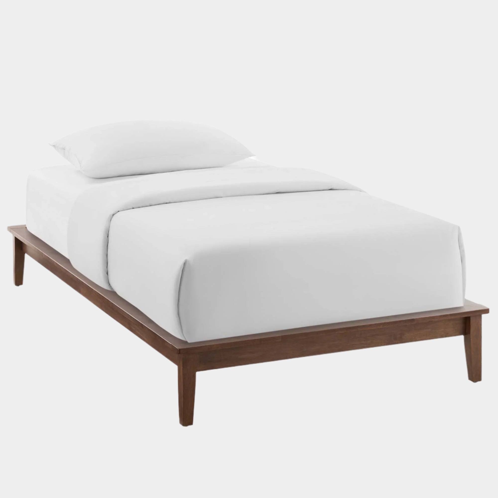 Lodge Wood Platform Bed Frame