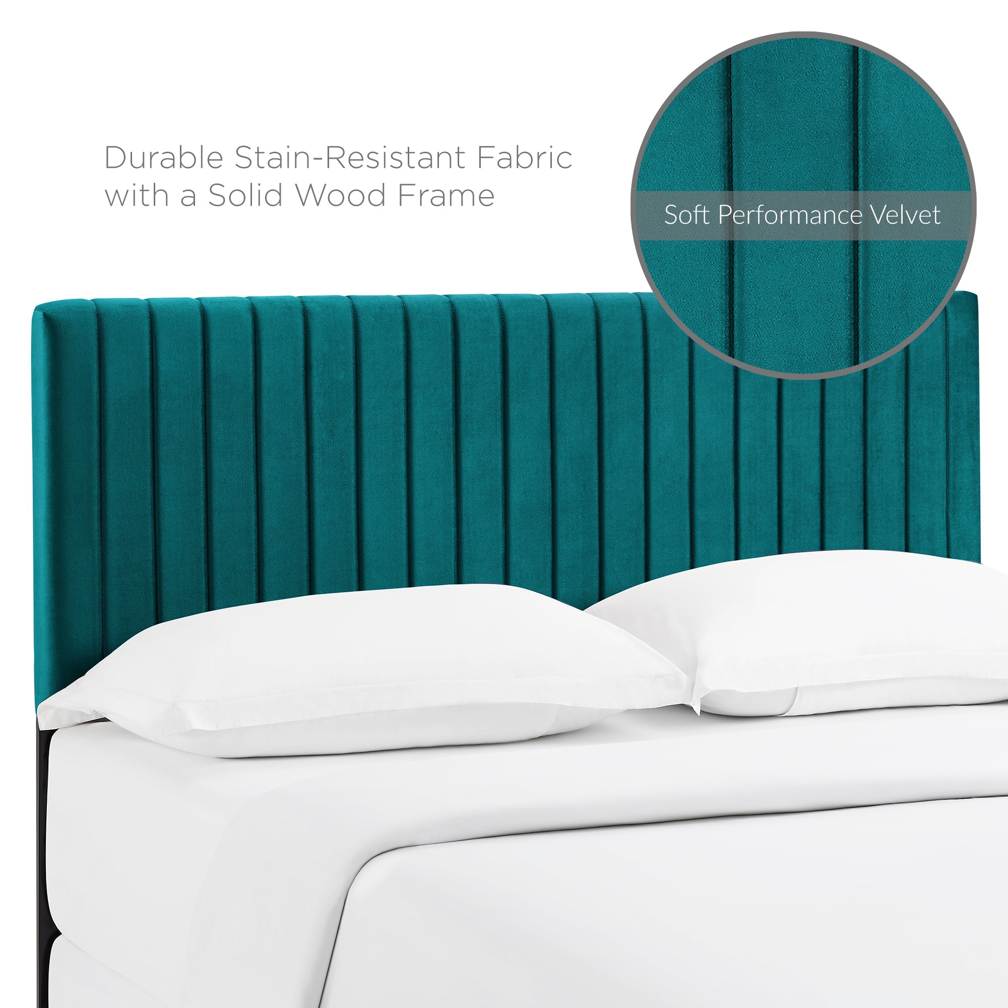 Keira Performance Velvet Headboard