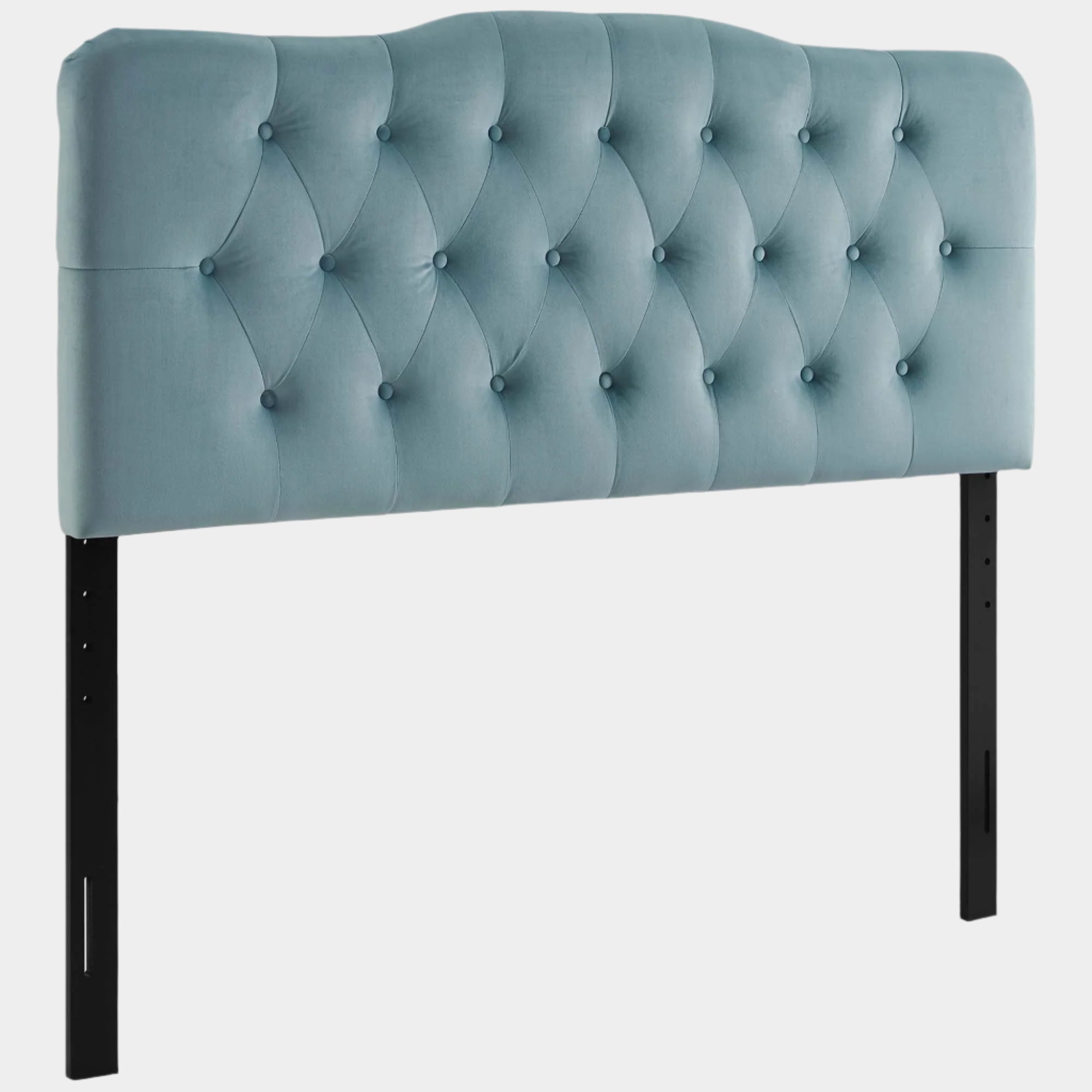 Annabel Diamond Tufted Performance Velvet Headboard