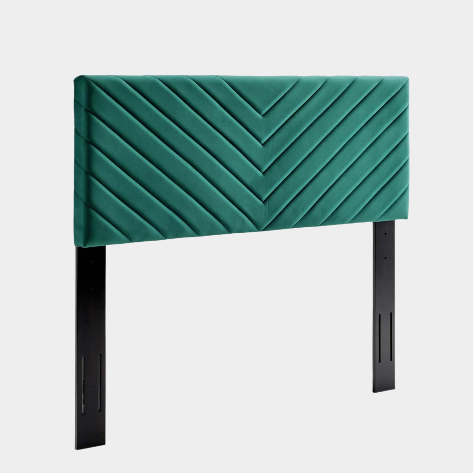 Alyson Angular Channel Tufted Performance Velvet Headboard